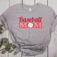 Baseball Mom Cute Mother Fans Baseball Graphic Women's Heather T-Shirt Athletic Heather Baseball Mom Cute Mother Fans Baseball Graphic Women's Heather T-Shirt Athletic Heather
