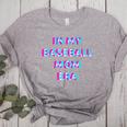 In My Baseball Mom Era 80s Retro Style Women's Heather T-Shirt Athletic Heather In My Baseball Mom Era 80s Retro Style Women's Heather T-Shirt Athletic Heather
