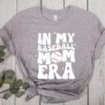 In My Baseball Mom Era Groovy Retro Women's Heather T-Shirt Athletic Heather In My Baseball Mom Era Groovy Retro Women's Heather T-Shirt Athletic Heather