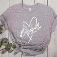 Baseball Mom Heart Game Day Mother's Day Player Women's Heather T-Shirt Athletic Heather Baseball Mom Heart Game Day Mother's Day Player Women's Heather T-Shirt Athletic Heather