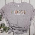 Baseball Mom Leopard Print Baseball Mama Mother's Day Women's Heather T-Shirt Athletic Heather Baseball Mom Leopard Print Baseball Mama Mother's Day Women's Heather T-Shirt Athletic Heather