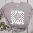 In My Baseball Mom Mama Era Leopard Mom Baseball Women's Heather T-Shirt Athletic Heather