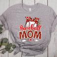 Baseball Mom Mama Mother's Day Leopard Sport Mom Mama Women's Heather T-Shirt Athletic Heather Baseball Mom Mama Mother's Day Leopard Sport Mom Mama Women's Heather T-Shirt Athletic Heather