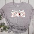 Baseball Mom Mama Mother's Day Player Women's Heather T-Shirt Athletic Heather