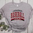 Baseball Mom Baseball Mama Mother's Day Red Loud Proud Women's Heather T-Shirt Athletic Heather Baseball Mom Baseball Mama Mother's Day Red Loud Proud Women's Heather T-Shirt Athletic Heather