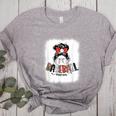 Baseball Mom Messy Bun Mommy Baseball Player Women's Heather T-Shirt Athletic Heather Baseball Mom Messy Bun Mommy Baseball Player Women's Heather T-Shirt Athletic Heather