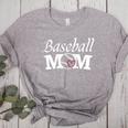 Baseball Mom Mother`s Day Women's Heather T-Shirt Athletic Heather Baseball Mom Mother`s Day Women's Heather T-Shirt Athletic Heather