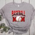 Baseball Mom Sports Red Women's Heather T-Shirt Athletic Heather Baseball Mom Sports Red Women's Heather T-Shirt Athletic Heather