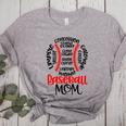 Baseball Mom T Ball Game Mother's Day 2023 Women's Heather T-Shirt Athletic Heather