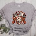 Baseball Mom Vintage Retro Groovy Sport Fan Mother Day Women's Heather T-Shirt Athletic Heather