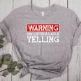 Baseball Mom Warning Uncontrollable Yelling Funny Sign Women's Heather T-Shirt Athletic Heather Baseball Mom Warning Uncontrollable Yelling Funny Sign Women's Heather T-Shirt Athletic Heather