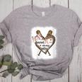 Baseball Moms Always Salty Mommy Women's Heather T-Shirt Athletic Heather