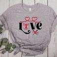 Baseball Softball Baseball Mom LOVE Baseball Women's Heather T-Shirt Athletic Heather