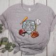 My Boy Might Not Always Swing Baseball Mom Premium Women's Heather T-Shirt Athletic Heather My Boy Might Not Always Swing Baseball Mom Premium Women's Heather T-Shirt Athletic Heather