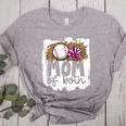 Cheer Baseball Mom Of Both Baseball And Cheer Mother Women's Heather T-Shirt Athletic Heather