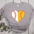 Cute Love Baseball Fast Pitch Softball Heart Baseball Mom Women's Heather T-Shirt Athletic Heather Cute Love Baseball Fast Pitch Softball Heart Baseball Mom Women's Heather T-Shirt Athletic Heather
