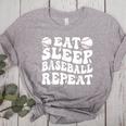 Eat Sleep Baseball Repeat Baseball Lover Baseball Mom Girls Women's Heather T-Shirt Athletic Heather Eat Sleep Baseball Repeat Baseball Lover Baseball Mom Girls Women's Heather T-Shirt Athletic Heather