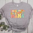 Groovy Somebody's Loud Mouth Mama Baseball Mom Mother's Day Women's Heather T-Shirt Athletic Heather Groovy Somebody's Loud Mouth Mama Baseball Mom Mother's Day Women's Heather T-Shirt Athletic Heather