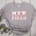 My Heart Is On That Court Baseball Mom Women's Heather T-Shirt Athletic Heather My Heart Is On That Court Baseball Mom Women's Heather T-Shirt Athletic Heather
