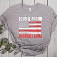Loud & Proud Baseball Mom Sport Women's Heather T-Shirt Athletic Heather