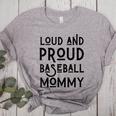 Loud & Proud Baseball Mommy Sports Lover Mom Women Women's Heather T-Shirt Athletic Heather Loud & Proud Baseball Mommy Sports Lover Mom Women Women's Heather T-Shirt Athletic Heather