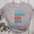 Mama Mommy Mom Bruh Baseball Mom Lover Mother's Day Women's Heather T-Shirt Athletic Heather Mama Mommy Mom Bruh Baseball Mom Lover Mother's Day Women's Heather T-Shirt Athletic Heather