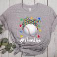 Messy Ball Puzzle Baseball Mom Life Autism Awareness Month Women's Heather T-Shirt Athletic Heather Messy Ball Puzzle Baseball Mom Life Autism Awareness Month Women's Heather T-Shirt Athletic Heather