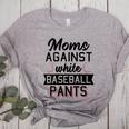 Moms Against White Baseball Pants Quote For a Baseball Mom Women's Heather T-Shirt Athletic Heather Moms Against White Baseball Pants Quote For a Baseball Mom Women's Heather T-Shirt Athletic Heather