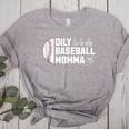 Oily Baseball Momma Essential Oils Meme For Oils Mom Women's Heather T-Shirt Athletic Heather
