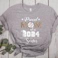 Proud Mom Of a 2024 Senior Class Of 2024 Baseball Mom Women's Heather T-Shirt Athletic Heather Proud Mom Of a 2024 Senior Class Of 2024 Baseball Mom Women's Heather T-Shirt Athletic Heather