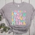 Somebody's Loud & Proud Baseball Mom Mama Sport Cute Women's Heather T-Shirt Athletic Heather