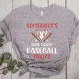 Somebody’s Loud Mouth Baseball Mom Women's Heather T-Shirt Athletic Heather Somebody’s Loud Mouth Baseball Mom Women's Heather T-Shirt Athletic Heather