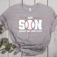 My Son Bought Me This Baseball Mom Women's Heather T-Shirt Athletic Heather