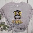 T Ball Mom Messy Bun Leopard Baseball Mom Leopard Women's Heather T-Shirt Athletic Heather T Ball Mom Messy Bun Leopard Baseball Mom Leopard Women's Heather T-Shirt Athletic Heather