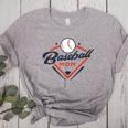 Vintage Baseball Mom Ballpark Momma Baseball Lover Women's Heather T-Shirt Athletic Heather Vintage Baseball Mom Ballpark Momma Baseball Lover Women's Heather T-Shirt Athletic Heather