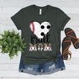 Ball Mom Heart Soccer Baseball Mom Women's Heather T-Shirt Heather Forest Ball Mom Heart Soccer Baseball Mom Women's Heather T-Shirt Heather Forest