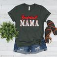 Baseball Mom Retro Groovy Baseball Mama Women Mother's Day Women's Heather T-Shirt Heather Forest Baseball Mom Retro Groovy Baseball Mama Women Mother's Day Women's Heather T-Shirt Heather Forest