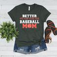 Better Not Mess With This Baseball Mom Women's Heather T-Shirt Heather Forest Better Not Mess With This Baseball Mom Women's Heather T-Shirt Heather Forest