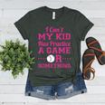 I Can't My Kid Has Practice A Game Or Something Baseball Mom Women's Heather T-Shirt Heather Forest