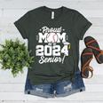 Class Of 2024 Senior Year Baseball Mom Senior 2024 Women's Heather T-Shirt Heather Forest