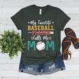 My Favorite Baseball Player Calls Me Mom Baseball Mom Premium Women's Heather T-Shirt Heather Forest My Favorite Baseball Player Calls Me Mom Baseball Mom Premium Women's Heather T-Shirt Heather Forest