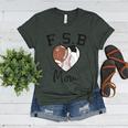 Football Soccer Baseball Mom For Women Women's Heather T-Shirt Heather Forest Football Soccer Baseball Mom For Women Women's Heather T-Shirt Heather Forest