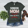 Proud Senior Baseball Mom Class Of 2024 Highschool Baseball Women's Heather T-Shirt Heather Forest Proud Senior Baseball Mom Class Of 2024 Highschool Baseball Women's Heather T-Shirt Heather Forest