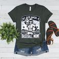 So God Made A Baseball Mom Baseball Player Premium Women's Heather T-Shirt Heather Forest So God Made A Baseball Mom Baseball Player Premium Women's Heather T-Shirt Heather Forest