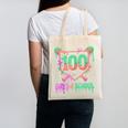 100 Days Of School Baseball Ice Cream Drip 100th Day Player Canvas Tote Bag