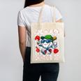 100 Days Smarter Baseball 100 Days Of School Boy Girl Kid Canvas Tote Bag