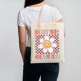 In My 2nd Grade Era Cute Groovy Second Grade Back To School Canvas Tote Bag