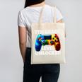 7th Grade Level Unlocked Back To School Gamer Boys Girls Canvas Tote Bag