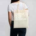 America Needs Music Education Advocacy Back To School Canvas Tote Bag America Needs Music Education Advocacy Back To School Canvas Tote Bag