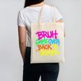 Back To School Bruh Game Over Gaming Boys Canvas Tote Bag Back To School Bruh Game Over Gaming Boys Canvas Tote Bag